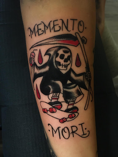 Explore saint michael tattoo ideas, creative tattoo ideas in Clinton, available at Black Relic Tattoo