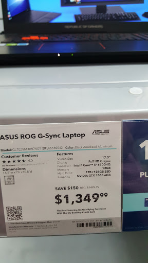 Electronics Store «Best Buy», reviews and photos, 3401 Raleigh Rd Pkwy W #5D, Wilson, NC 27896, USA