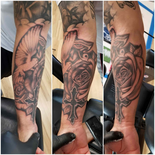 Explore aztec mayan tattoo ideas, creative tattoo ideas in Ocean Springs, available at Heart & Daggers Tattoo Studio LLC