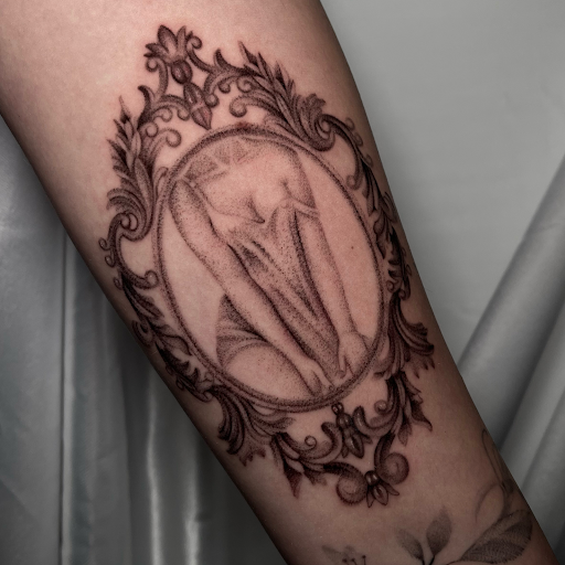 Explore song lyric tattoo ideas, creative tattoo ideas in Pompano Beach, available at Ink Castle Tattoo Studio