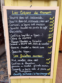 Crêperie Crêperie Le Goéland d'Aligre à Paris (le menu)