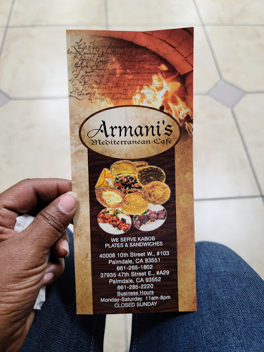 Armani's Mediterranean Cafe