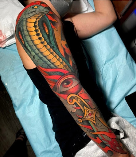 Explore butterfly semicolon tattoo ideas, creative tattoo ideas in San Diego, available at Remington Tattoo Parlor