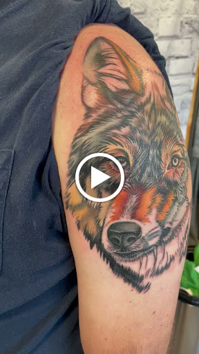 Explore mc escher tattoo ideas, creative tattoo ideas in Chapel Hill, available at Golden Falcon Tattoo and Piercing