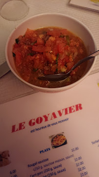 Restaurant créole Le Goyavier à Paris (le menu)