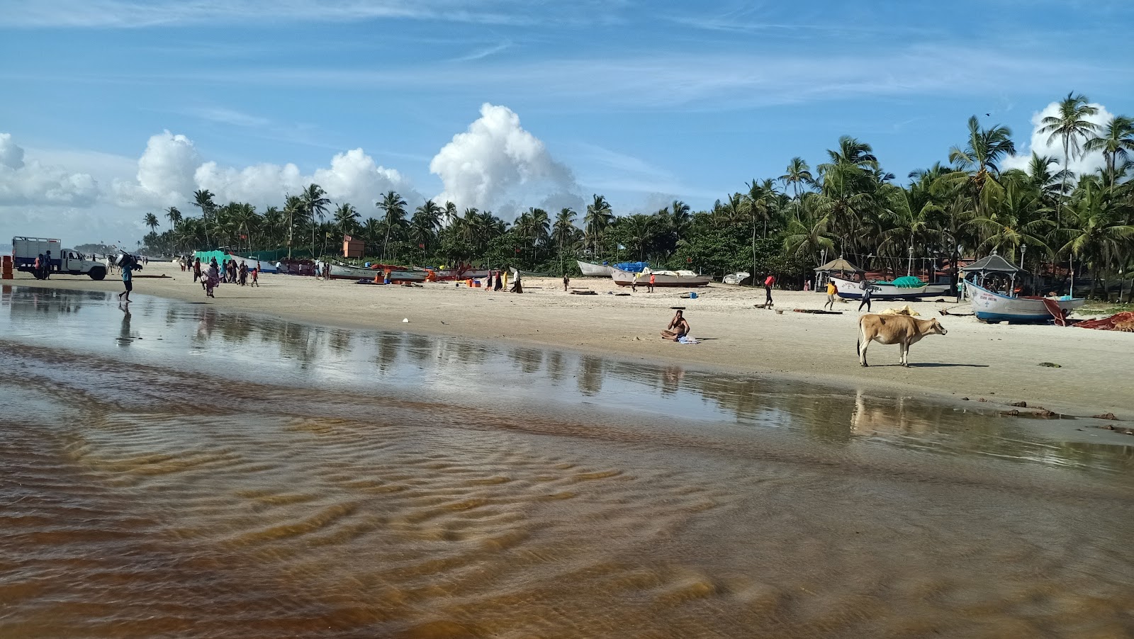Colva Beach'in fotoğrafı düz ve uzun ile birlikte