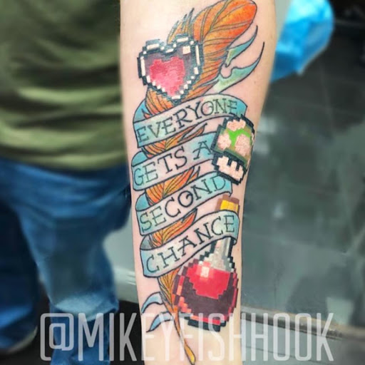 Explore death note tattoo ideas, creative tattoo ideas in West Babylon, available at Beacon Tattoo & Piercings