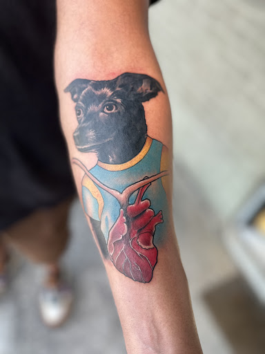 Explore sons name tattoo ideas, creative tattoo ideas in Atlanta, available at Black Owl Tattoos