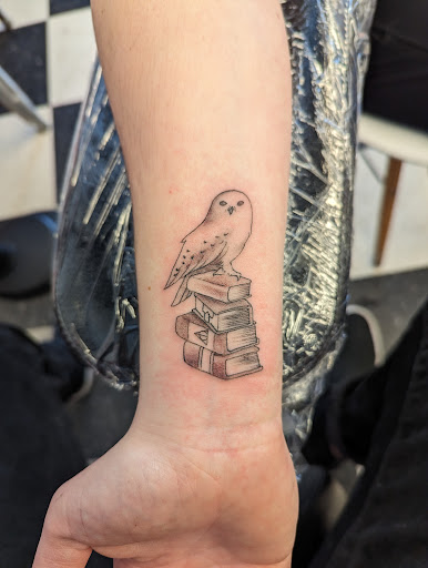 Explore meliodas tattoo ideas, creative tattoo ideas in Oshkosh, available at Easy Street Tattoo