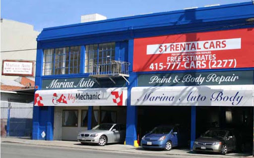 Auto Body Shop «Marina Auto Body», reviews and photos, 585 Bryant St, San Francisco, CA 94107, USA