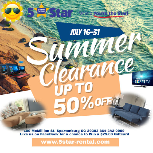 Furniture Rental Service «5 Star Rental Purchase», reviews and photos, 100 McMillan Dr, Spartanburg, SC 29303, USA