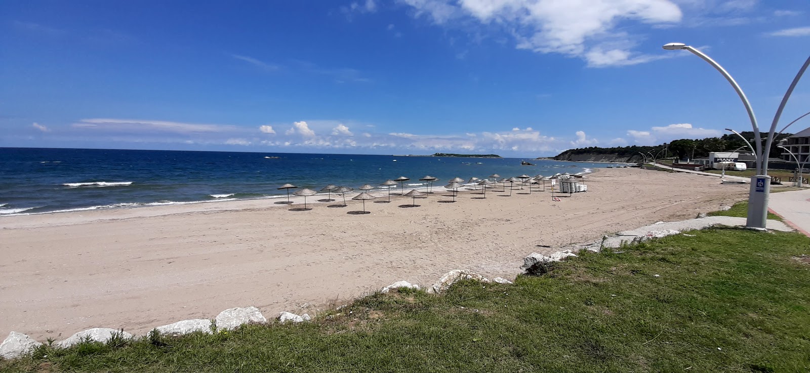 Foto von Cebeci Radio Plaj mit langer gerader strand