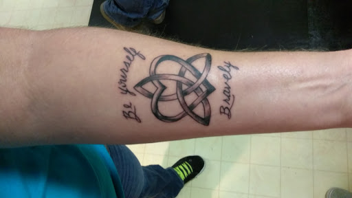 Explore pink panther tattoo ideas, creative tattoo ideas in Bowling Green, available at Taboo Tattoos and Piercings