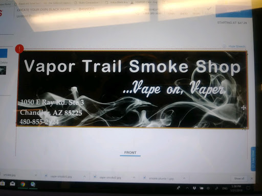 Cigar Shop «Vapor Trails Smoke Shop», reviews and photos, 1050 E Ray Rd #3, Chandler, AZ 85225, USA