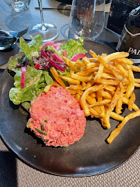 Steak tartare du L'Etude - Restaurant avec Terrasse et vue sur le port à Dunkerque - n°6