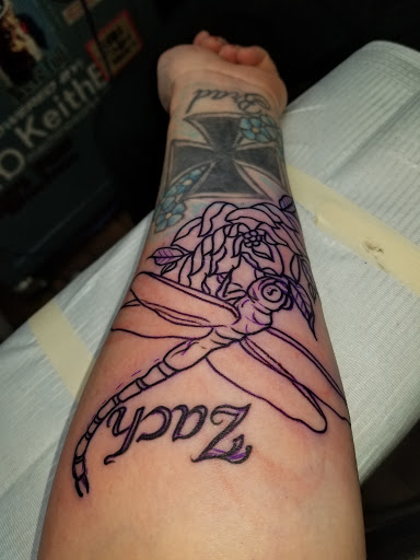 Explore cancer ribbon tattoo ideas, creative tattoo ideas in East Greenville, available at Heart & Soul Tattoo