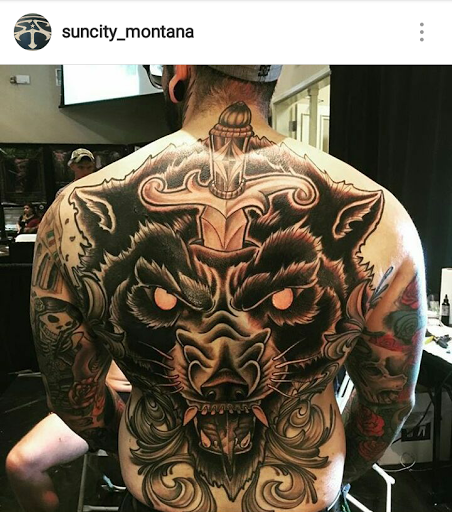 Explore queen of spades tattoo ideas, creative tattoo ideas in El Paso, available at Sun City Tattoo Montana