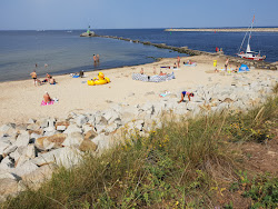 Gorki Zachodnie Beach'in fotoğrafı ve yerleşim