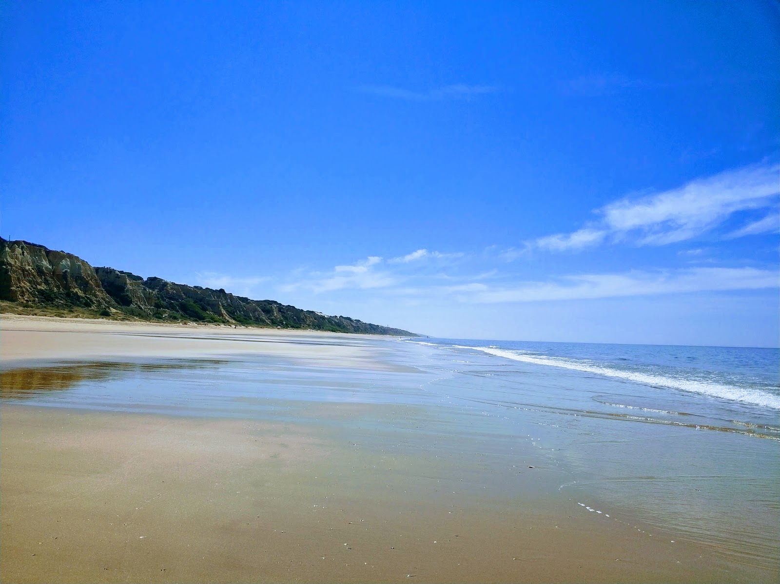 Photo of Playa de Rompeculos with green water surface