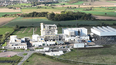 Centrale à Cycle Combiné Total Direct Énergie de Bayet à Bayet
