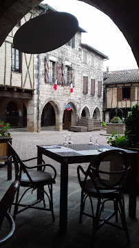 Atmosphère du Restaurant L' Auberge des Arcades à Castelnau-de-Montmiral - n°13