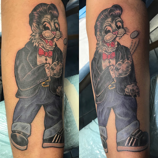 Explore simple cover up tattoo ideas, creative tattoo ideas in Aurora, available at Ronin Tattoo Studio INC