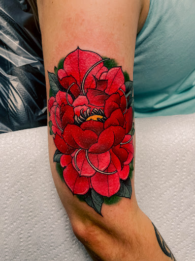 Explore brain tumor tattoo ideas, creative tattoo ideas in San Antonio, available at Twisted Tattoo