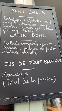 Restaurant vénézuélien Maïz à Paris - menu / carte
