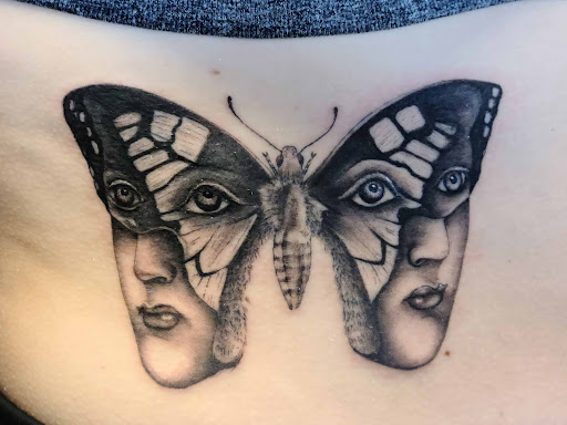 Explore unique side thigh tattoo ideas, creative tattoo ideas in Melbourne, available at Reef Side Tattoo Melbourne Tattoo Shop