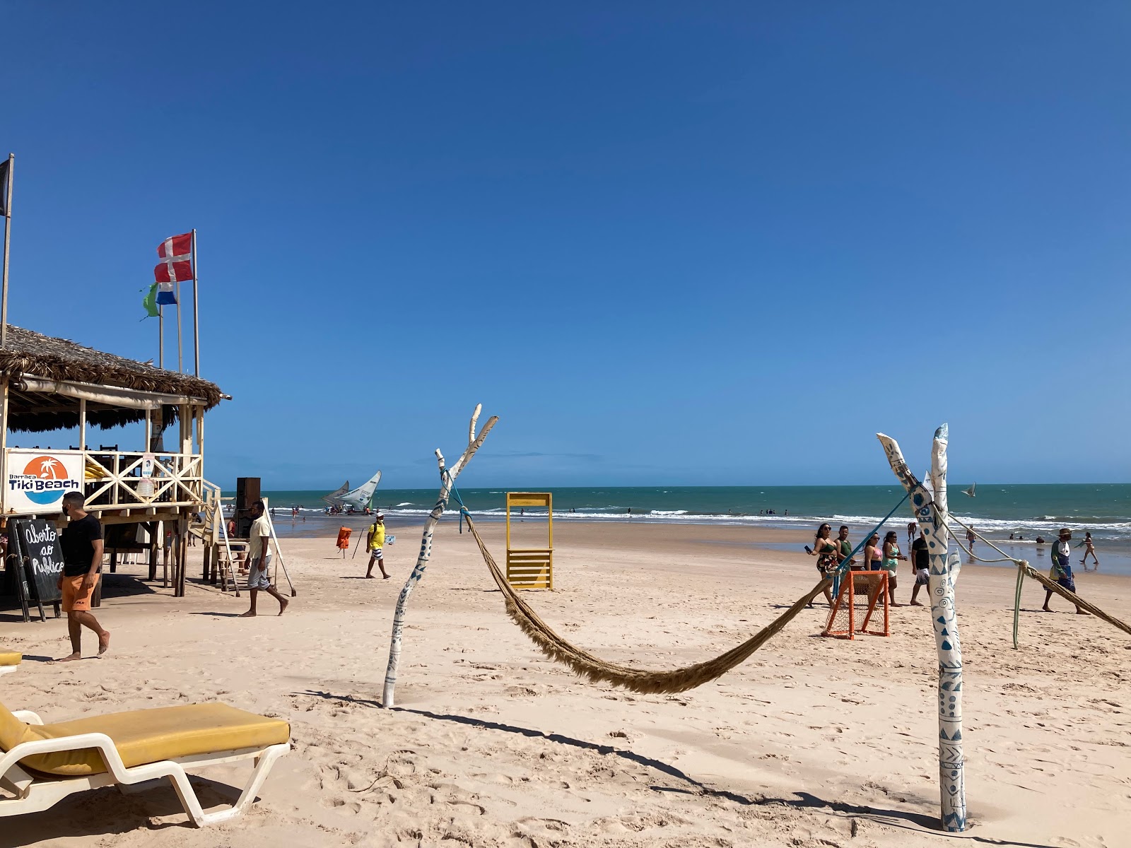 Foto de Playa de Canoa Quebrada con muy limpio nivel de limpieza