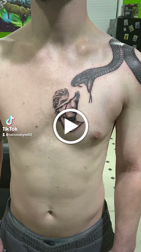 Explore star and moon tattoo ideas, creative tattoo ideas in Evansville, available at Ink Therapy 101