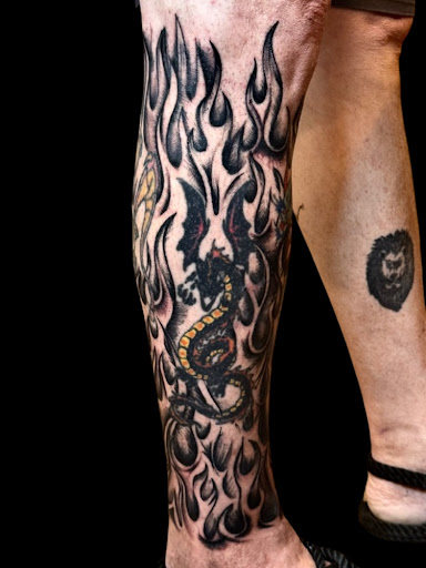 Explore prison tattoo ideas, creative tattoo ideas in Moundsville, available at Cherry Haze Tattoo