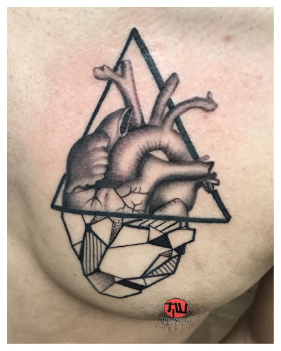 Explore mens color sleeve tattoo ideas, creative tattoo ideas in Atlanta, available at Golden Anchor Tattoo