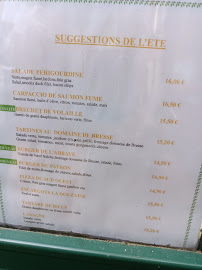 Menu / carte de Restaurant de l'Abbaye à Bourg-en-Bresse