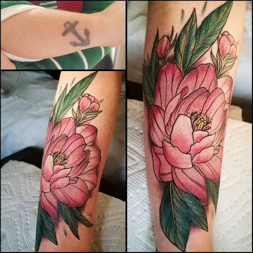 Explore army tattoo ideas for men, creative tattoo ideas in Arvada, available at Keepsake Studio