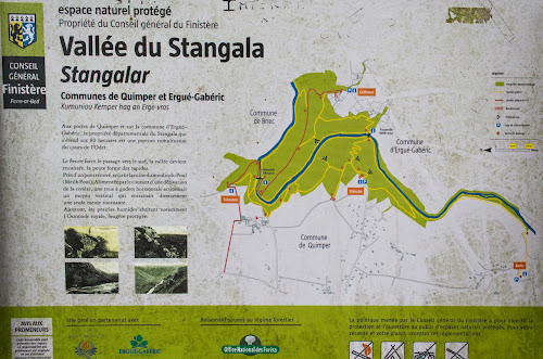 attractions Gorges du Stangala Quimper