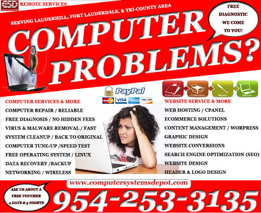 Computer Repair Service «Computers Systems Depot Inc.», reviews and photos, 5601 NW 13th St, Lauderhill, FL 33313, USA