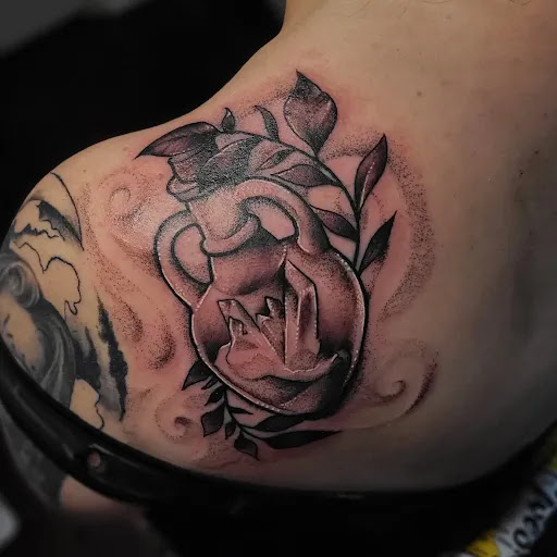 Explore cool leg tattoo ideas, creative tattoo ideas in Valdosta, available at Acid Ink Tattoos