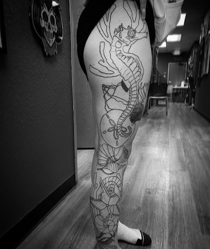 Explore king of the hill tattoo ideas, creative tattoo ideas in Dallas, available at Change of Tides Tattoo