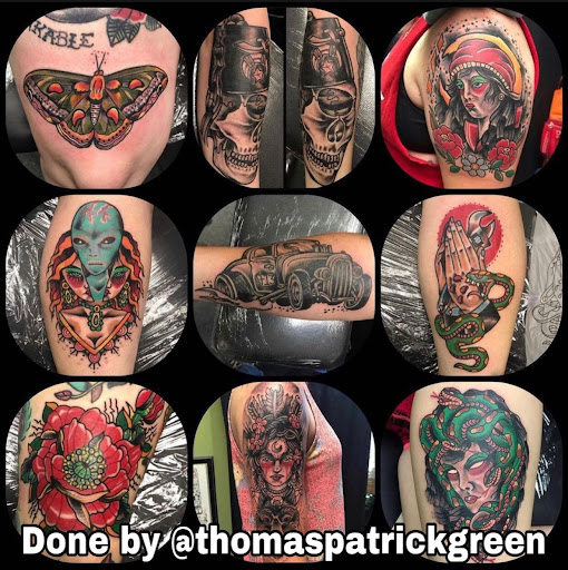 Explore west coast tattoo ideas, creative tattoo ideas in Athens, available at Magic Tattoo