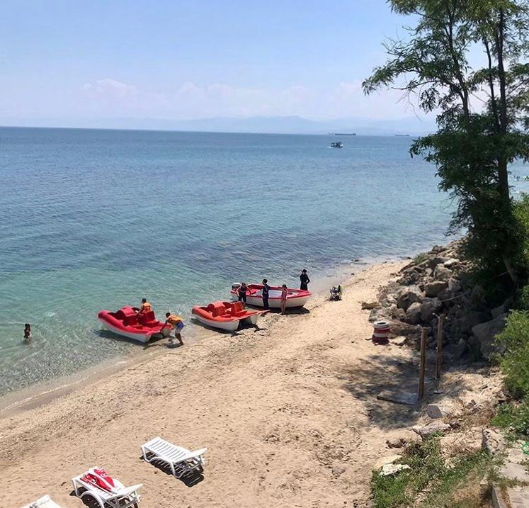 Foto di Sinop Plaji area del resort sulla spiaggia