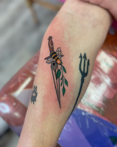 Explore family guy tattoo ideas, creative tattoo ideas in Tehachapi, available at Briar Rose TATTOO