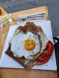 Œuf au plat du Crêperie Les Galettes de Tante Olympe à Saint-Valery-sur-Somme - n°7