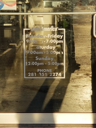 Check Cashing Service «Cash America Pawn», reviews and photos, 28048 TX-249 f, Tomball, TX 77375, USA