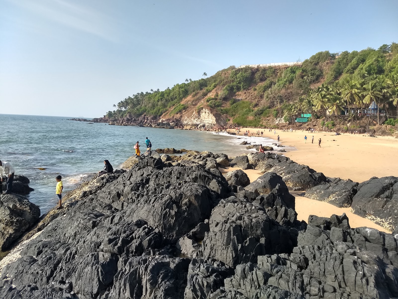 Grandmother's Hole Beach的照片 具有非常干净级别的清洁度