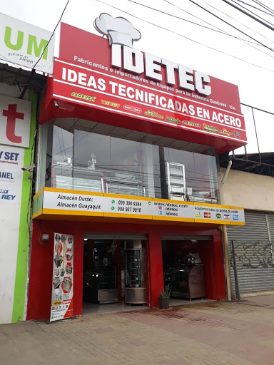 IDETEC, Fabricantes e importadores de equipos de gastronomía