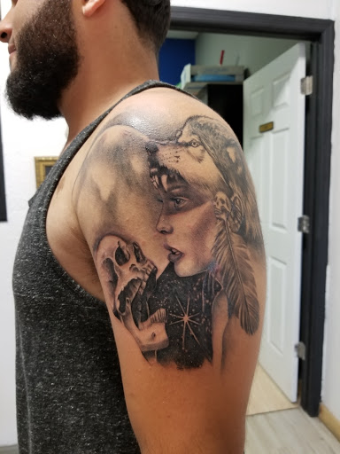 Explore female spine tattoo ideas, creative tattoo ideas in Kissimmee, available at Precision Ink Tattoo Company