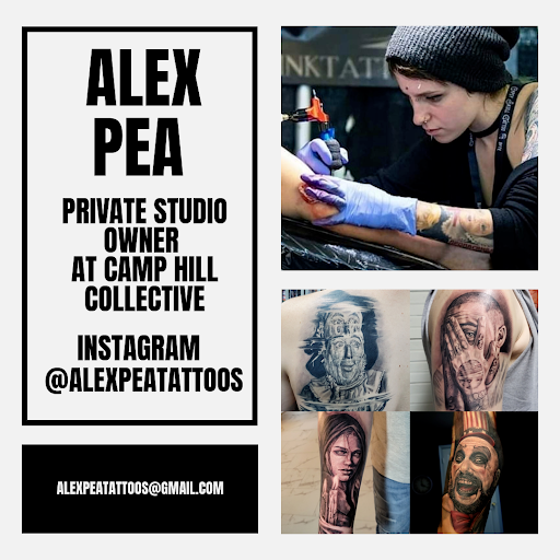 Explore hook tattoo ideas, creative tattoo ideas in Camp Hill, available at Camp Hill Collective Tattoo and PMU