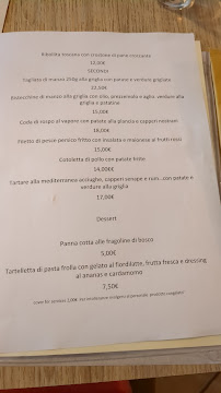Menu du La Deg Osteria à San Felice del Benaco