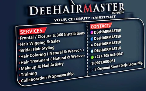DEeHAIRMASTER SALON - YOUR CELEBRITY HAIRSTYLIST image